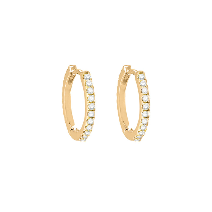 DIAMOND 18KT GOLD EARRING DE1W201