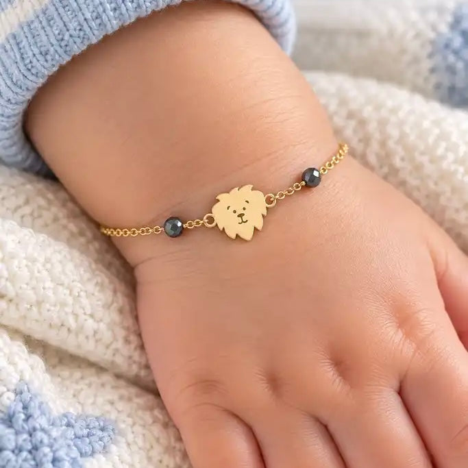 BRACELET 18KT GOLD B1YK132/ Lion