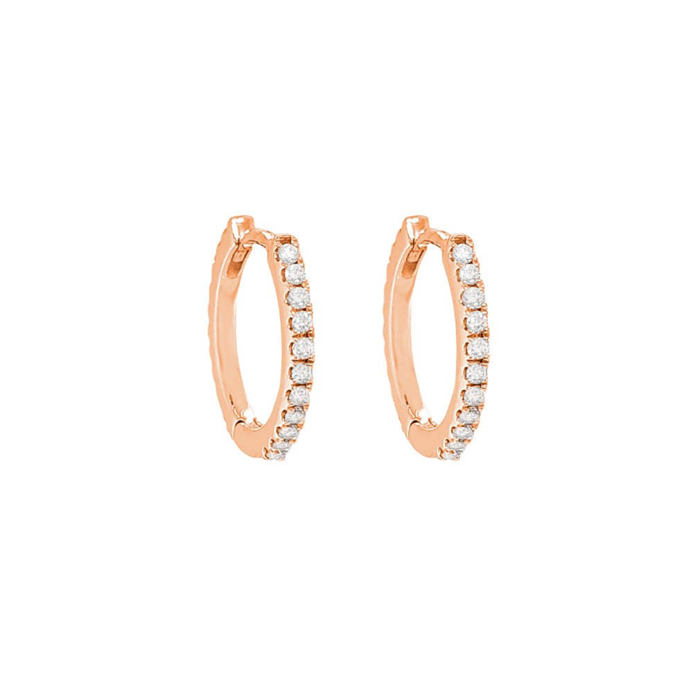 DIAMOND 18KT GOLD EARRING DE1W201