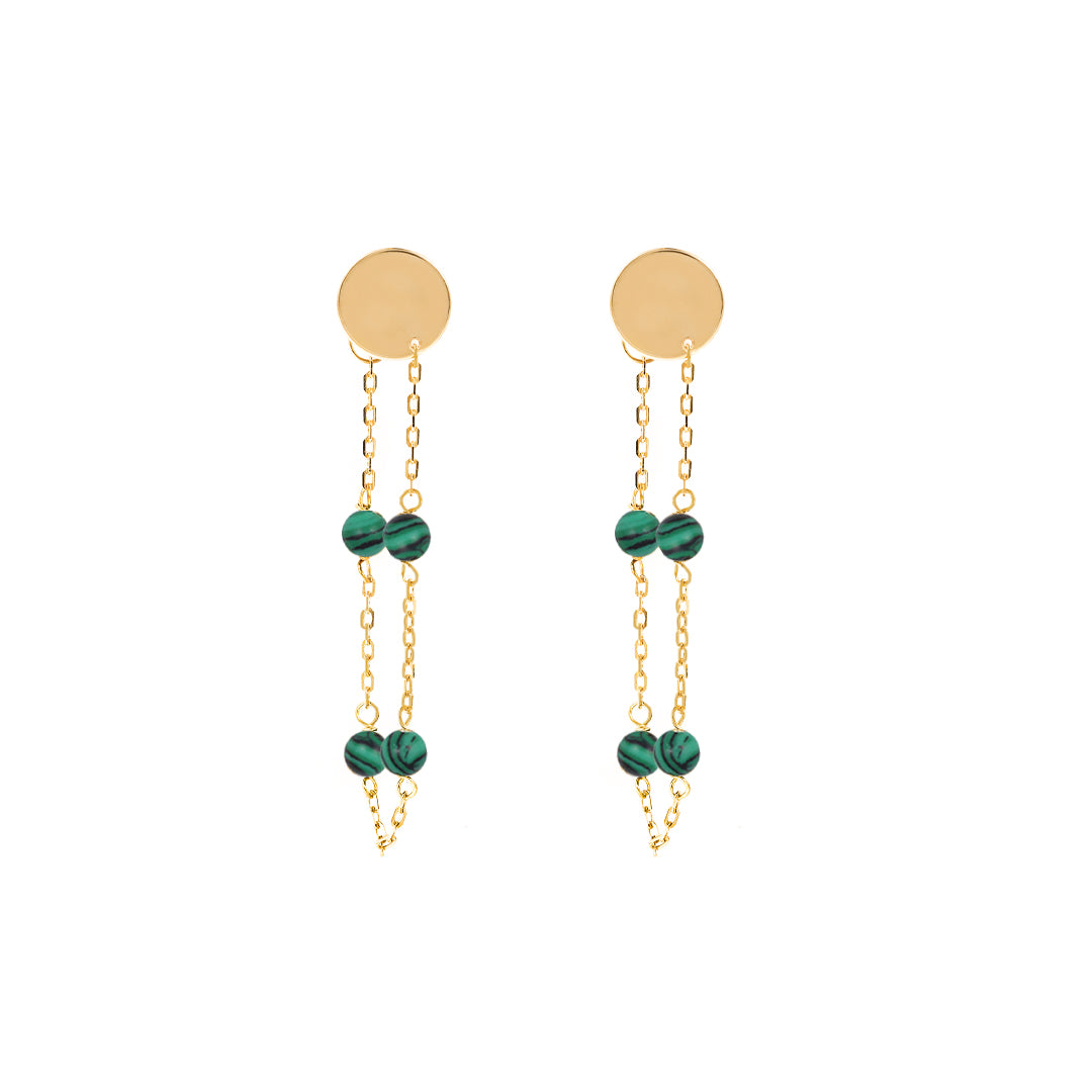 EARRINGS 18KT GOLD E1YK21