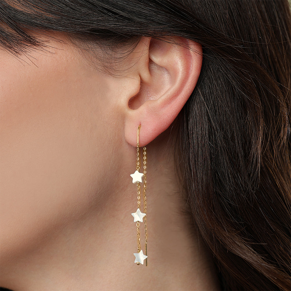 EARRING 18KT GOLD E1YK27