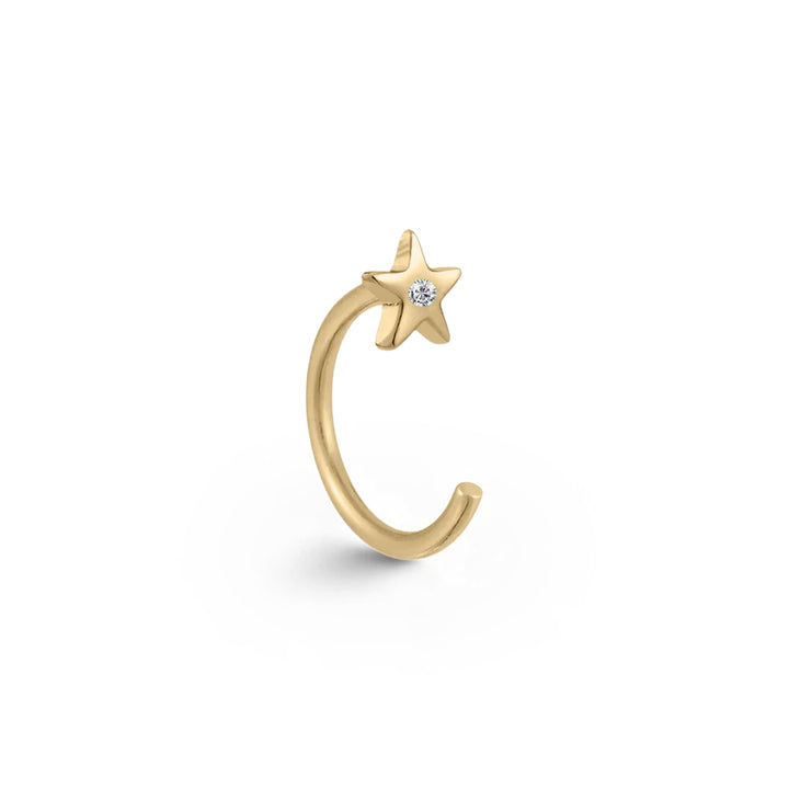 DIAMOND 18KT GOLD EARRING DE1Y192