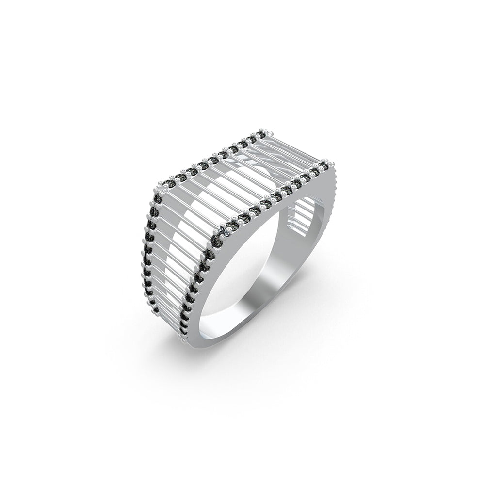 DIAMOND 18KT GOLD RING DR1W105