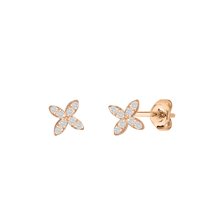 DIAMOND 18KT GOLD EARRING DE1P138