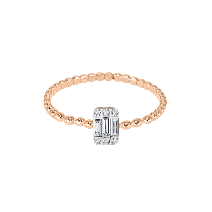 DIAMOND 18KT GOLD RING DR1P106