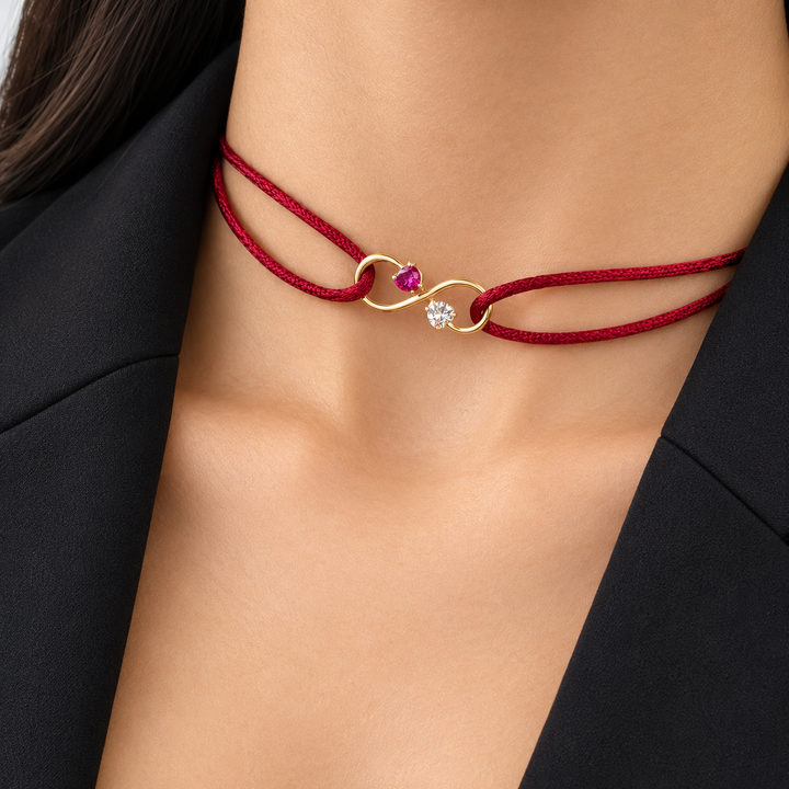 CHOKER 18KT GOLD CH1YK43