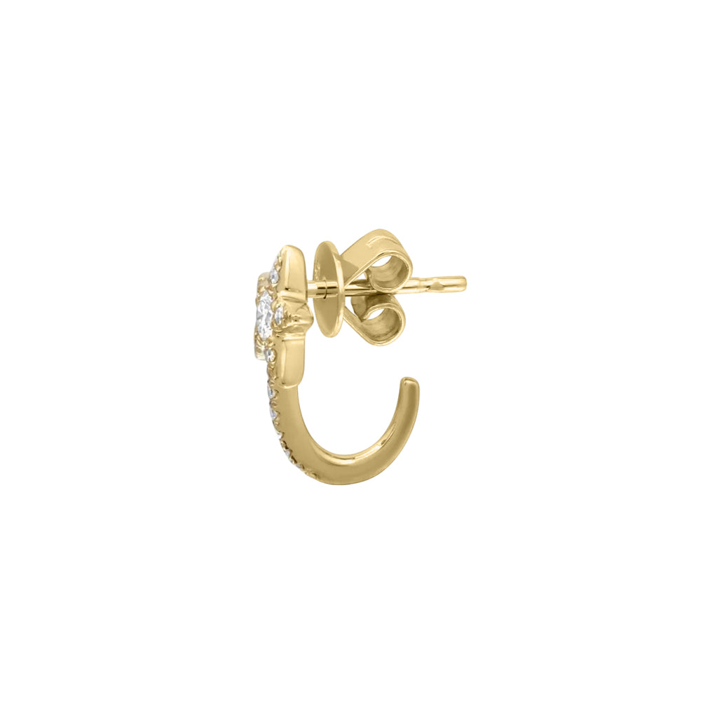 DIAMOND 18KT GOLD EARRING DE1Y142