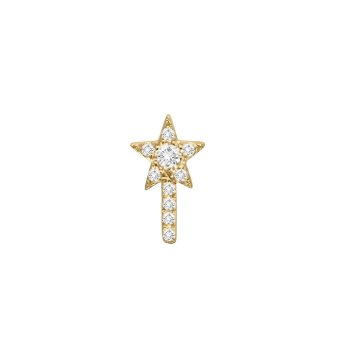 DIAMOND 18KT GOLD EARRING DE1Y142