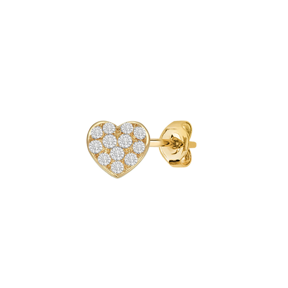 DIAMOND 18KT GOLD EARRING DE1Y142
