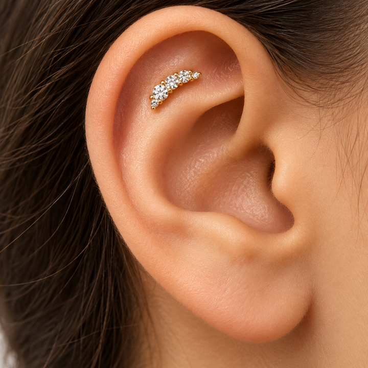 DIAMOND 18KT GOLD EARRINGS DE1Y119