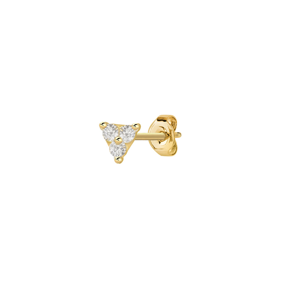 DIAMOND 18KT GOLD EARRING DE1Y126