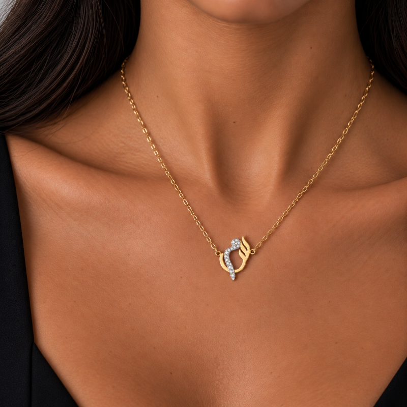 DIAMOND 18KT GOLD NECKLACE DN1Y265