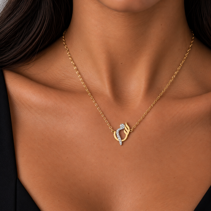 DIAMOND 18KT GOLD NECKLACE DN1Y265