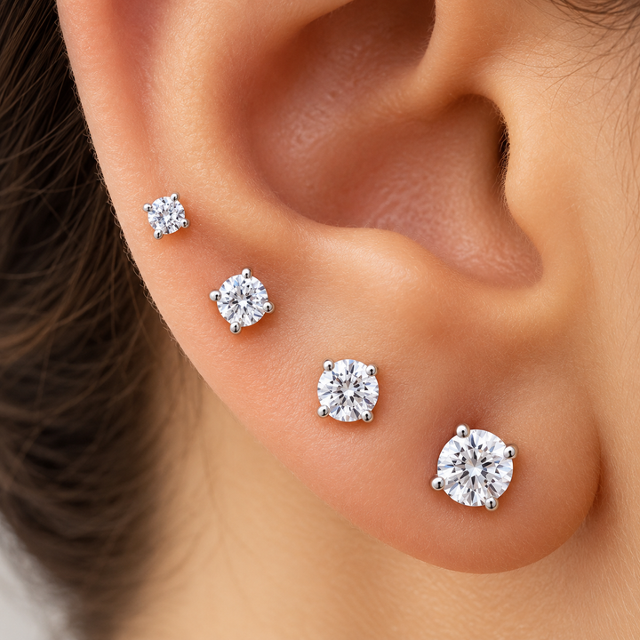 DIAMOND 18KT GOLD EARRINGS DE1Y106