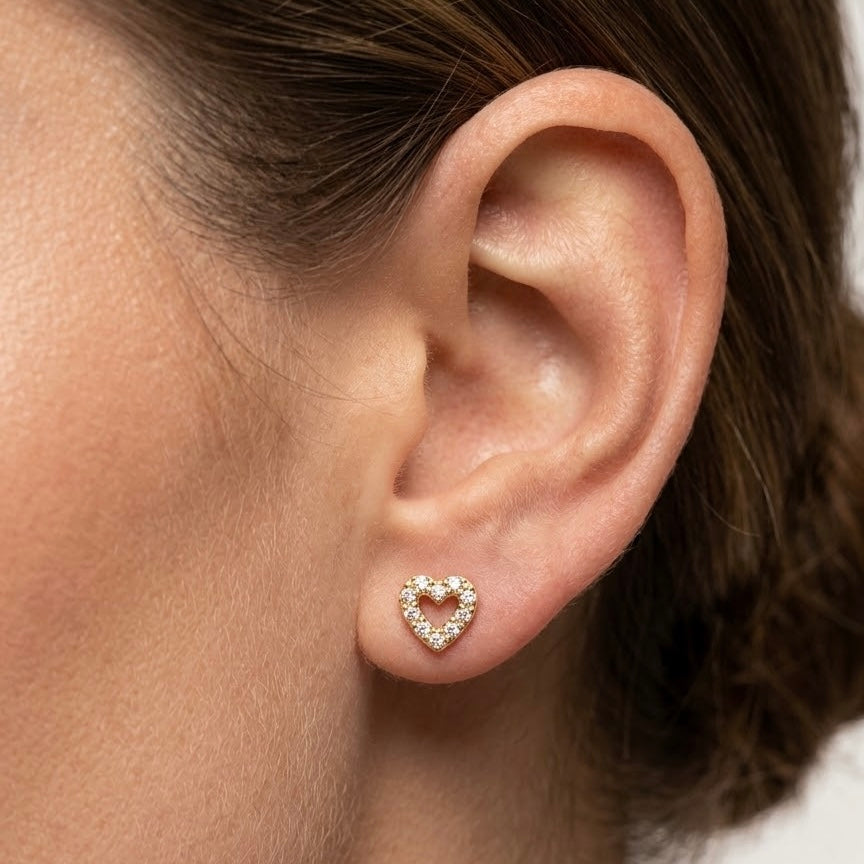 DIAMOND 18KT GOLD EARRING DE1Y144