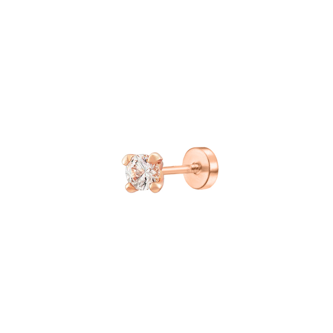 DIAMOND 18KT GOLD EARRING DE1Y186