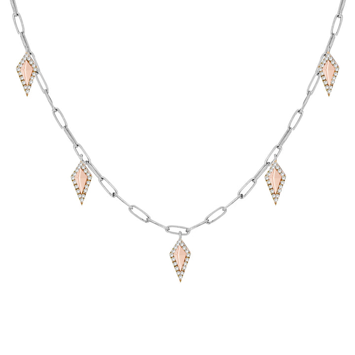 DIAMOND 18KT GOLD NECKLACE DN1W266