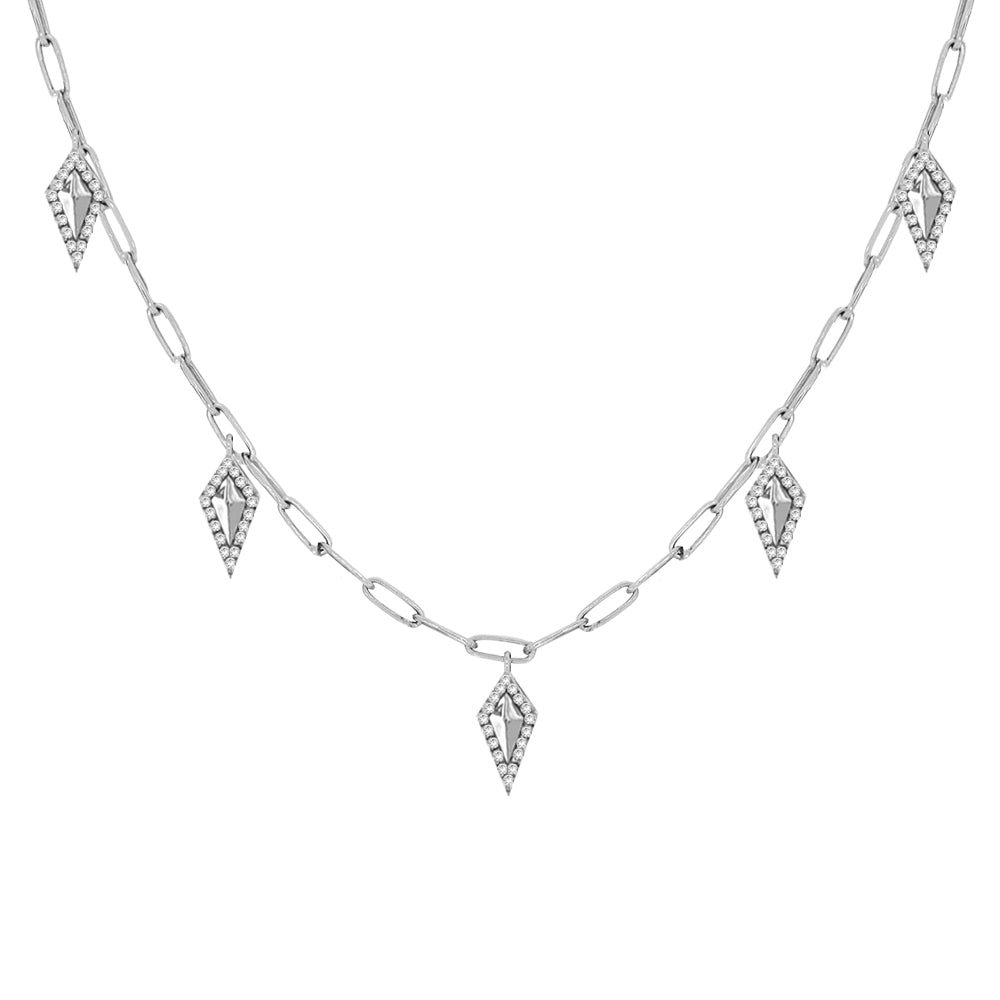DIAMOND 18KT GOLD NECKLACE DN1W266