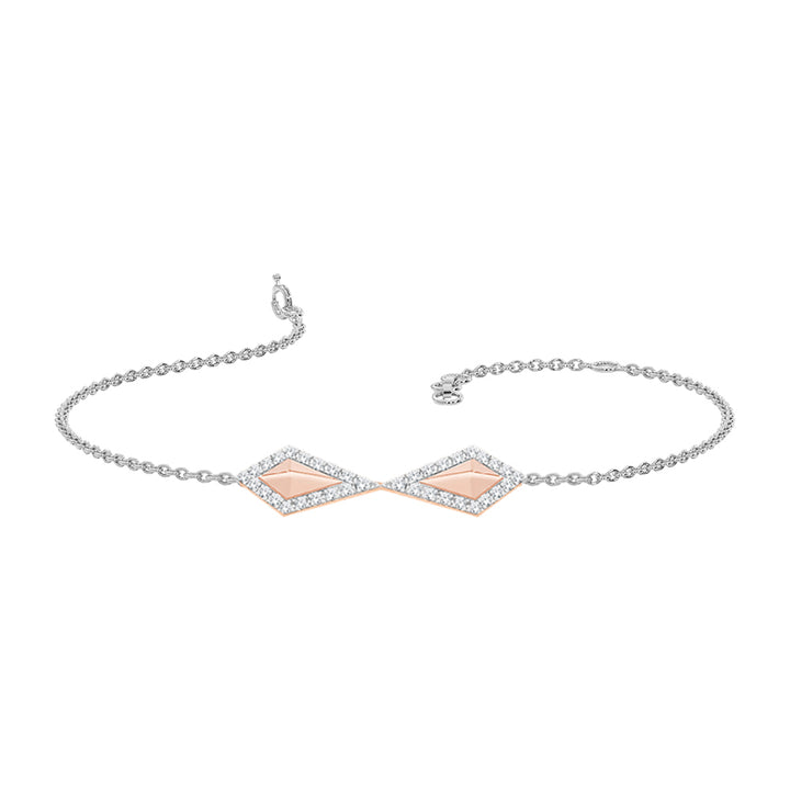 DIAMOND 18KT GOLD BRACELET DB1W158