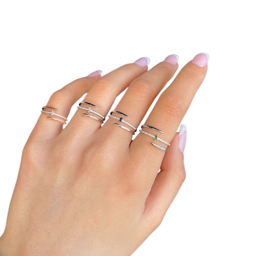 DIAMOND 18KT GOLD RING DR1W109