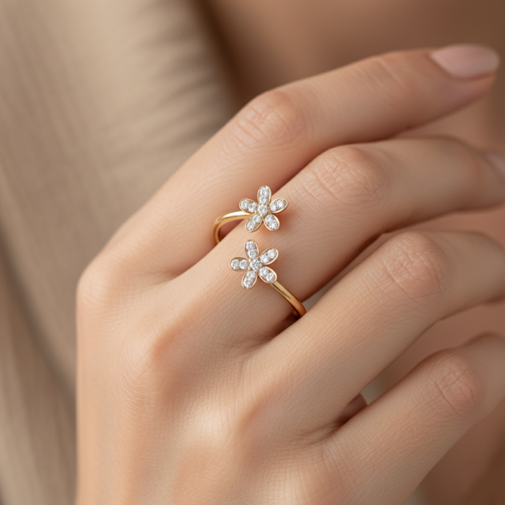 DIAMOND RING 18KT GOLD DR1Y208