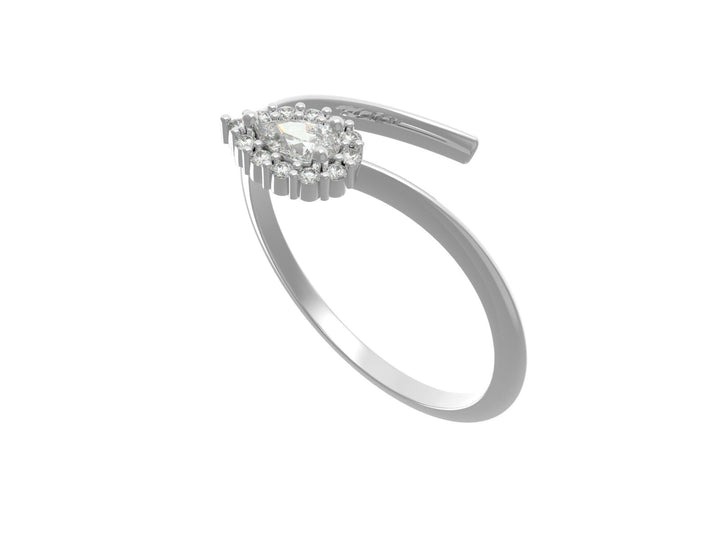 DIAMOND 18KT GOLD RING DR1W112