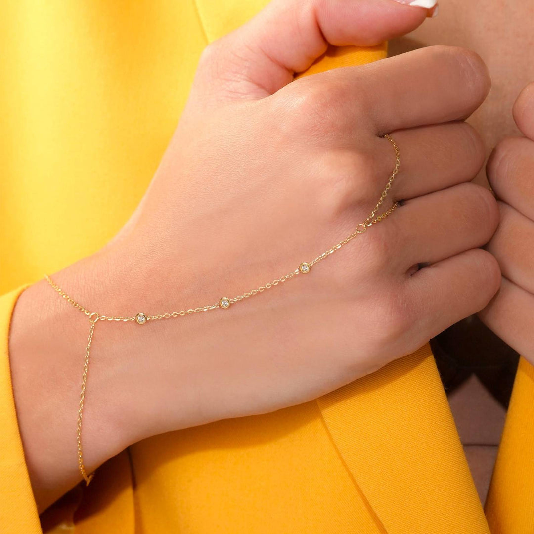 DIAMOND 18KT GOLD BRACELET DB1Y156