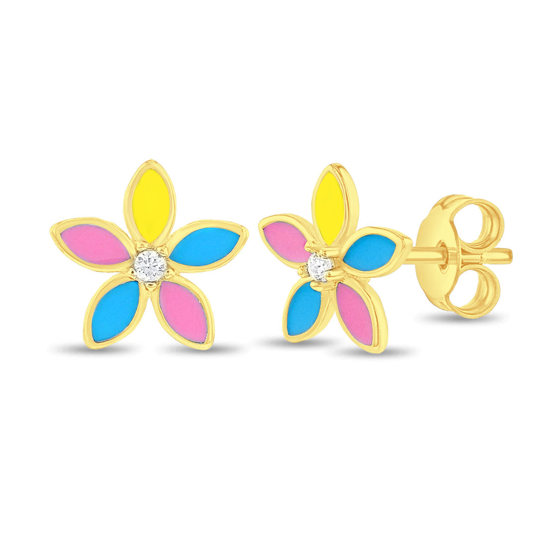 DIAMOND 18KT GOLD EARRINGS DE1Y171