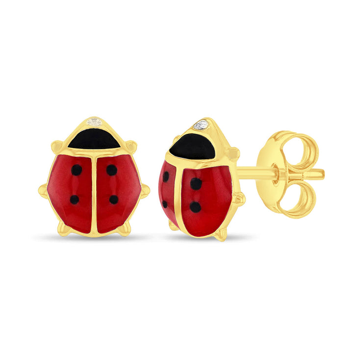 DIAMOND 18KT GOLD EARRINGS DE1Y174