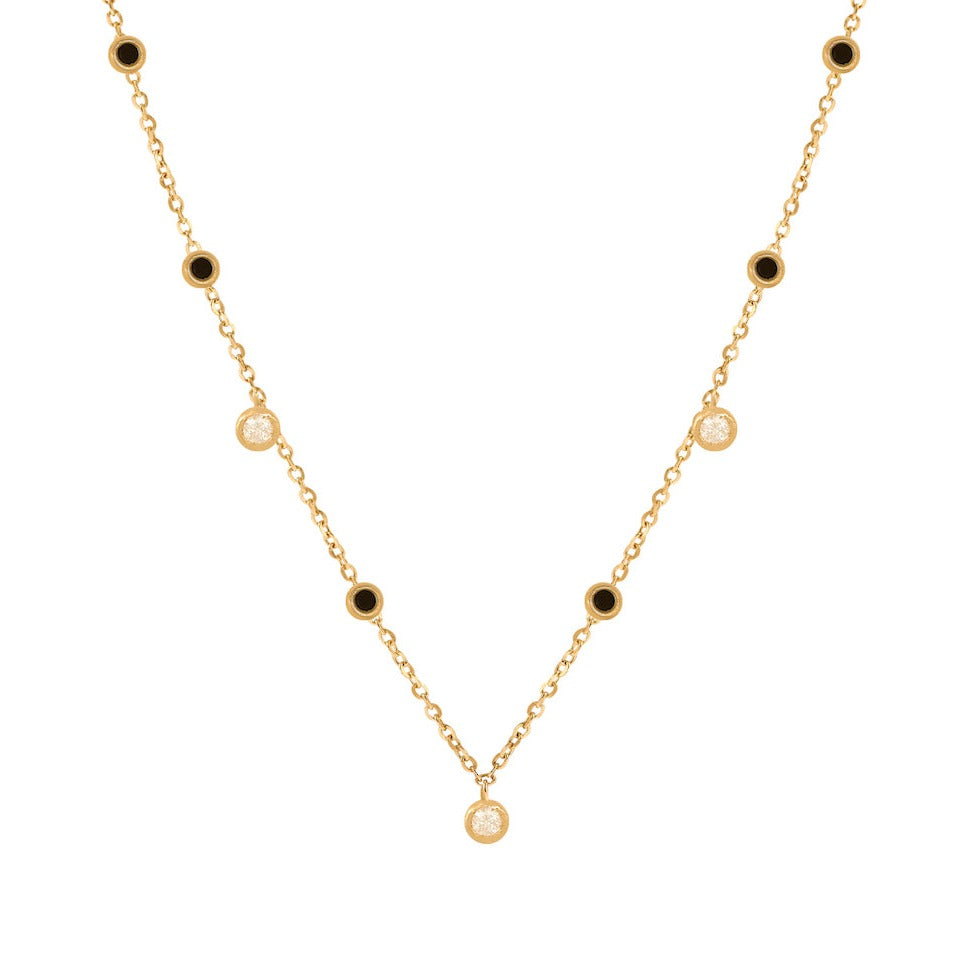 DIAMOND 18KT GOLD NECKLACE DN1Y116