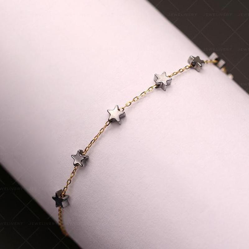 BRACELET 18KT GOLD B1YK44 - Jewelivery