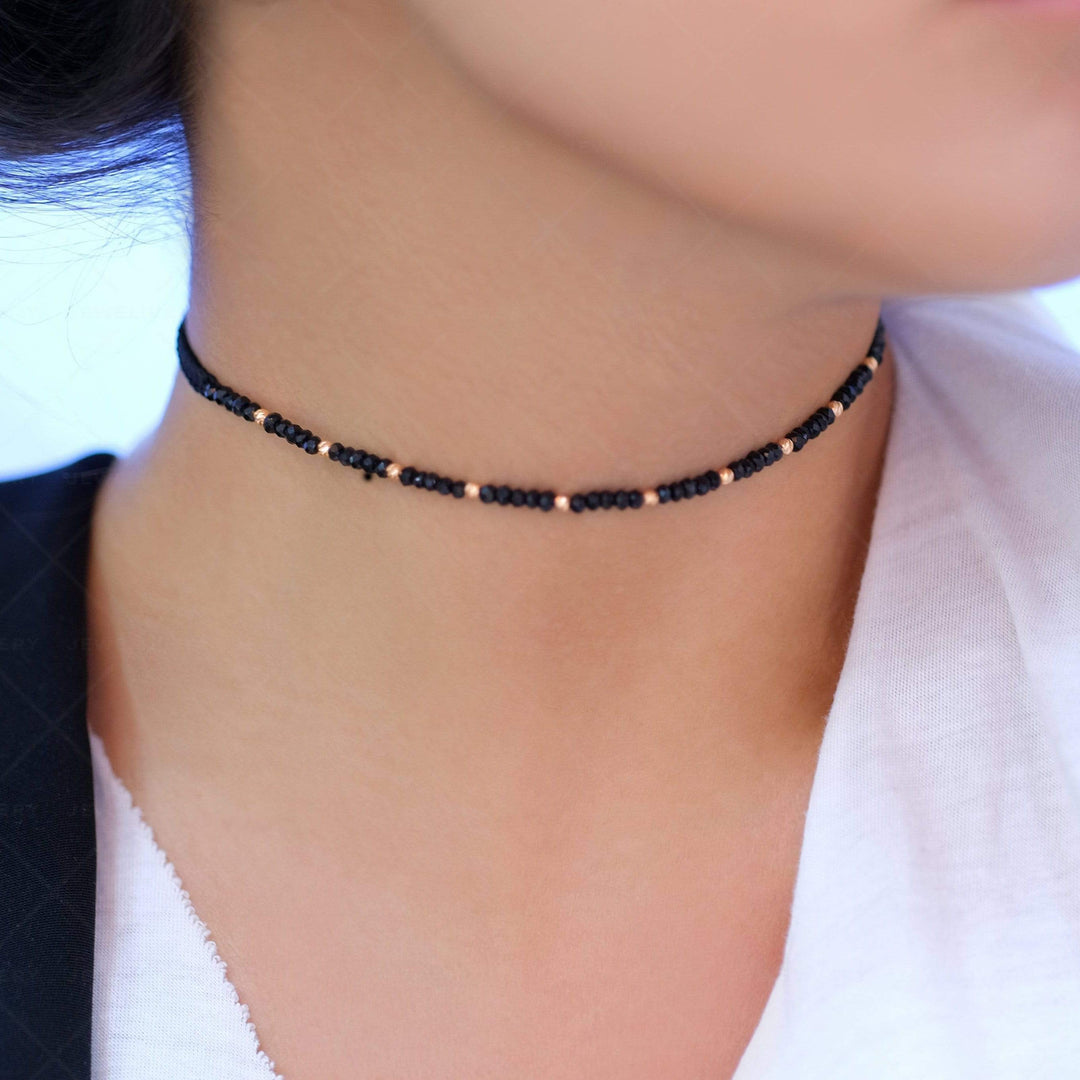 CHOKER 18KT GOLD CH1YK13 - Jewelivery