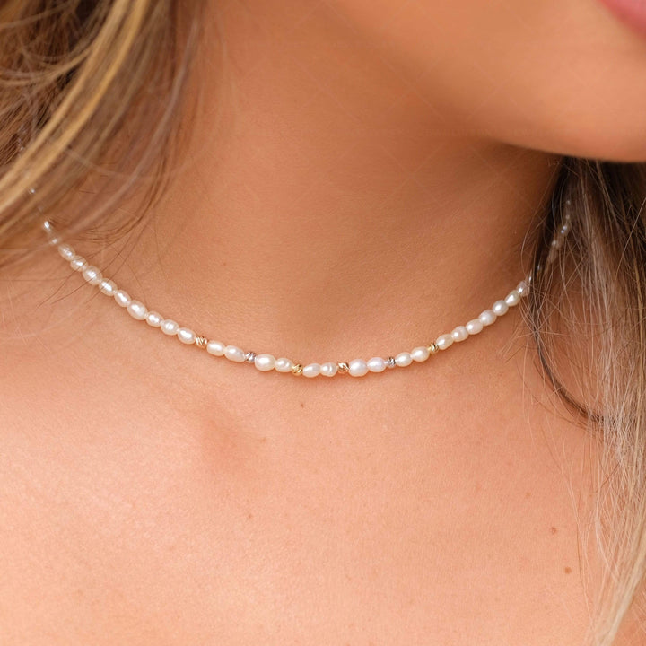 CHOKER 18KT GOLD CH1YP5 - Jewelivery