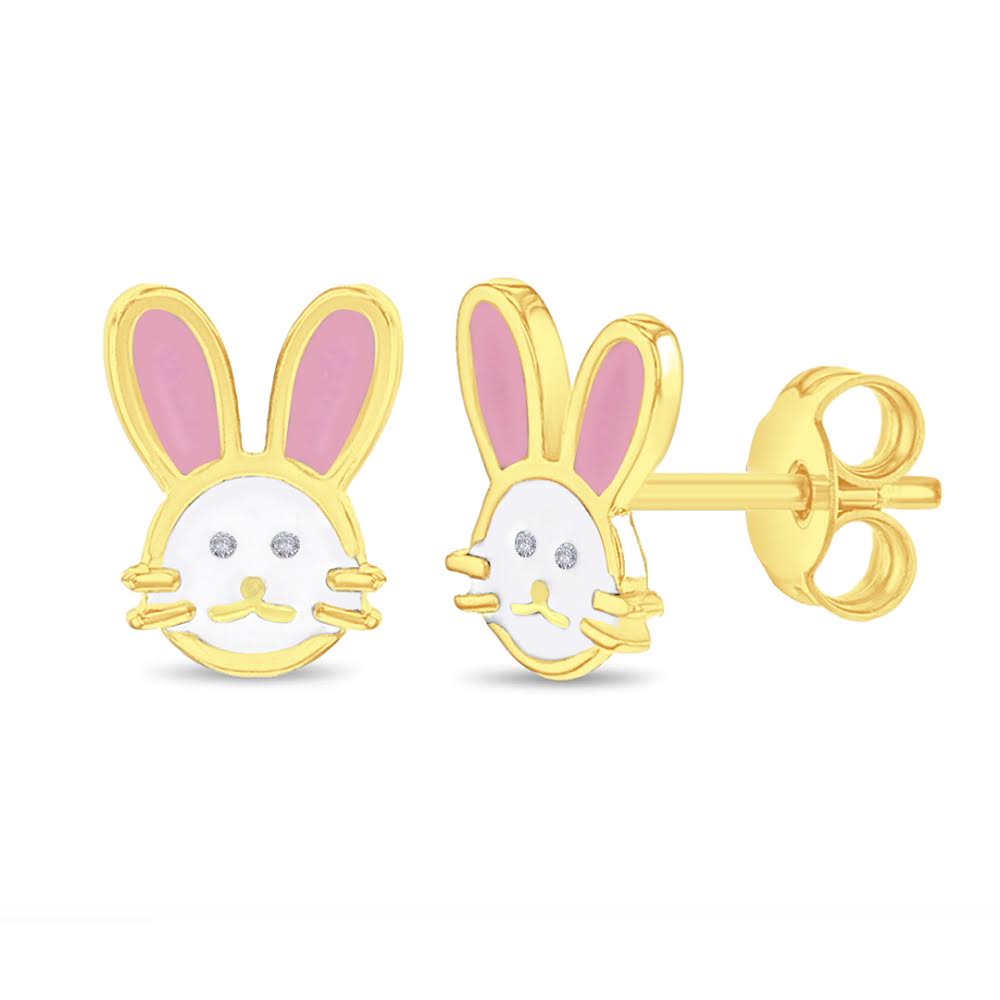 DIAMOND 18KT GOLD EARRINGS DE1Y175