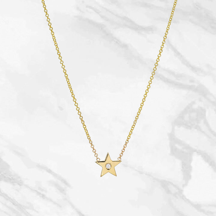 DIAMOND 18KT GOLD NECKLACE DN1Y153