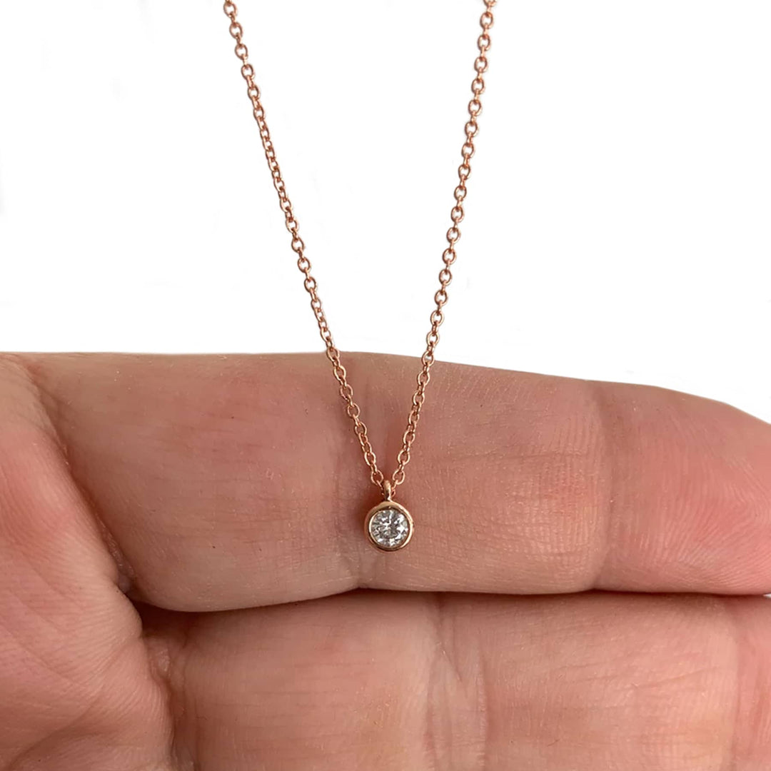 DIAMOND 18KT GOLD NECKLACE DN1Y221