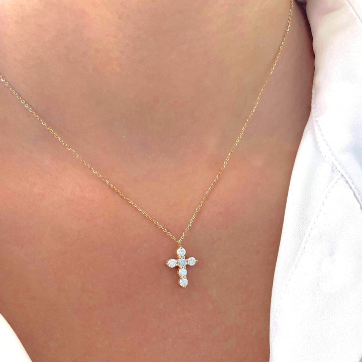 DIAMOND NECKLACE 18KT GOLD DN1Y189